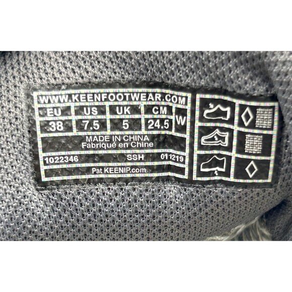 Keen Women's Steel Gray Ocean Wave II Waterproof Hiking Shoes Size 7.5 3218 - Picture 7 of 16